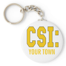 CUSTOMIZEABLE CSI Products Keychain