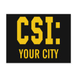 CUSTOMIZEABLE CSI Products Postcard