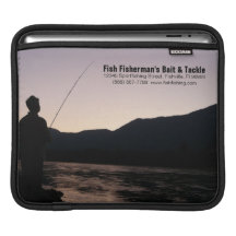 Customizeable Fishing Business Ipad Sleeve Case