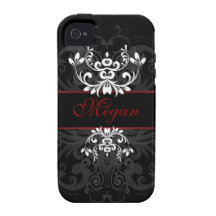 Customized Dark Elegance iPhone 4 Cover