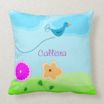 Customized Garden Throw Pillows