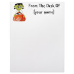 Customized Halloween Frank Letterhead