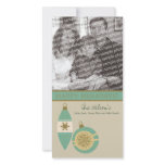 Customized Happy Holidays Ornament Design :: 01 Photo Cards