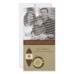 Customized Happy Holidays Ornament Design :: 06