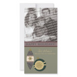 Customized Happy Holidays Ornament Design :: 07 Personalized Photo Card