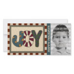 Customized Holiday Photo Cards - Joy