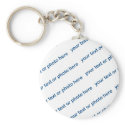 Customized keychains