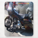 Customized motorcycle, mousepad