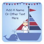 Customized Nautical Stickers