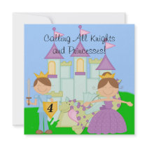 Customized Royal Birthday Celebration Invitations