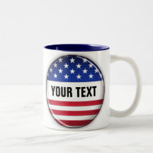 Customized USA Mug
