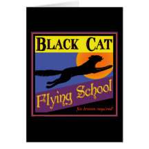 Customized Vintage Halloween Art Greeting Card