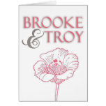 Customized Wedding Design Cards