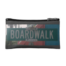 Customized Writslet-Boardwalk Oceanfront Makeup Bag