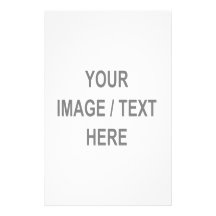 Customized Your Image-Text Here Custom Stationery