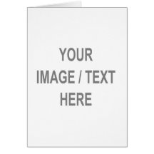Customized Your Image-Text Here Greeting Card