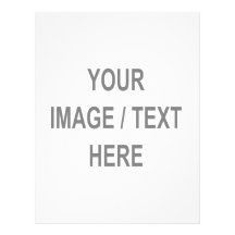Customized Your Image-Text Here Letterhead Design