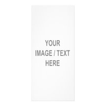 Customized Your Image-Text Here Rack Cards
