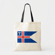 Customs And Ensign Of Iceland, hybrids flag Bags