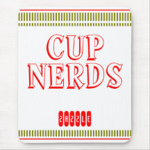 customs cup nerds mousepad マウスパッド
