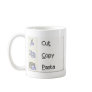 Cut Copy Pasta Coffee Mugs