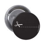 Cut Here Pin