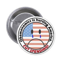 Cut Spending - Listen to the People!! Pinback Buttons