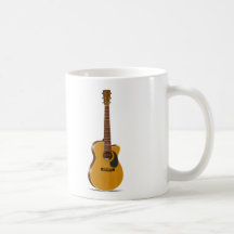 Cutaway Acoustic Guitar Mug