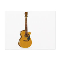 Cutaway Acoustic Guitar