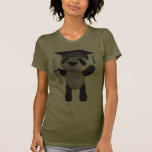 Cute 3d Baby Panda Graduate (editable) Tees
