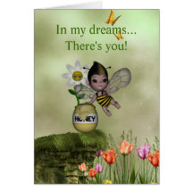 Cute Adorable Baby Bumble Bee Honey Greeting Cards