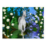Cute Adorable Mystical Unicorn Post Cards