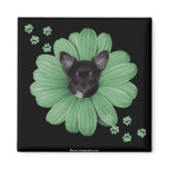 Cute Adorable Sly Heaven Chihuahua Fridge Magnets