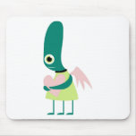Cute Alien Heart Mouse Mats