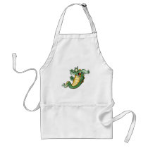Cute Alligator Cartoon Aprons