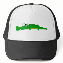 Cute alligator trucker hats