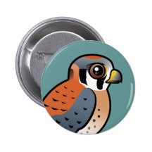Cute American Kestrel Pins
