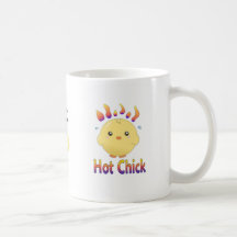 Cute and funny Hot Chick mug