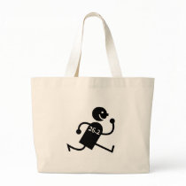 Cute and funny marathon tote bag