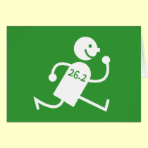 Cute and funny marathon cards