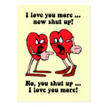 Cute and funny Valentine's Day Post Card