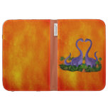 Cute and Romantic Dinosaurs Case For Kindle