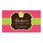 Cute and Whimsical Bakery Business Card