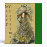Cute Angel Christmas binder