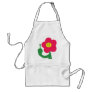 cute angry flower fuck you aprons