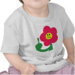cute angry flower fuck you tshirts
