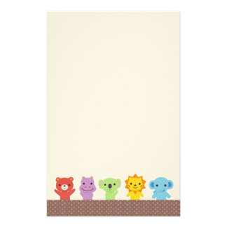 Cute Stationery Templates, Cute Custom Stationery Templates