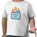 Cute Animals Birthday Boy Customizable T-shirt