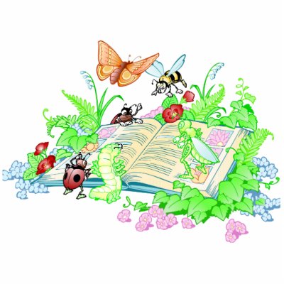 Cute Animals Reading Book Cut Outs by doonidesigns