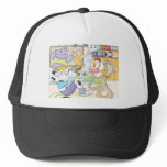 Cute Animals Work Out in Gym Shirt Fitness hats